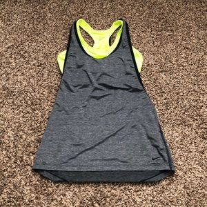 Nike Dri-fit racerback tank with built in bra